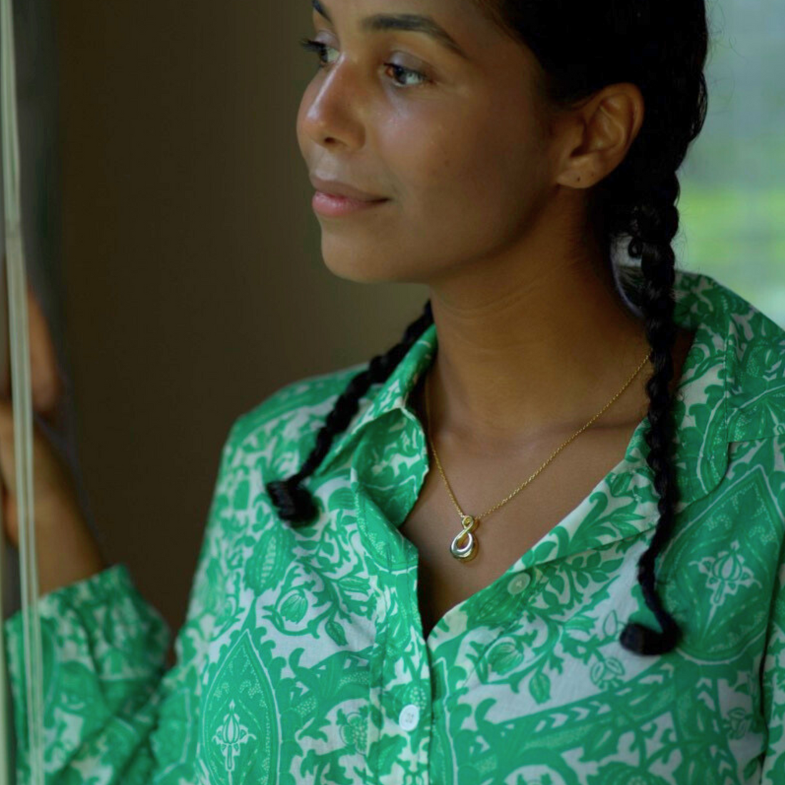 The Infinity Cremation Necklace