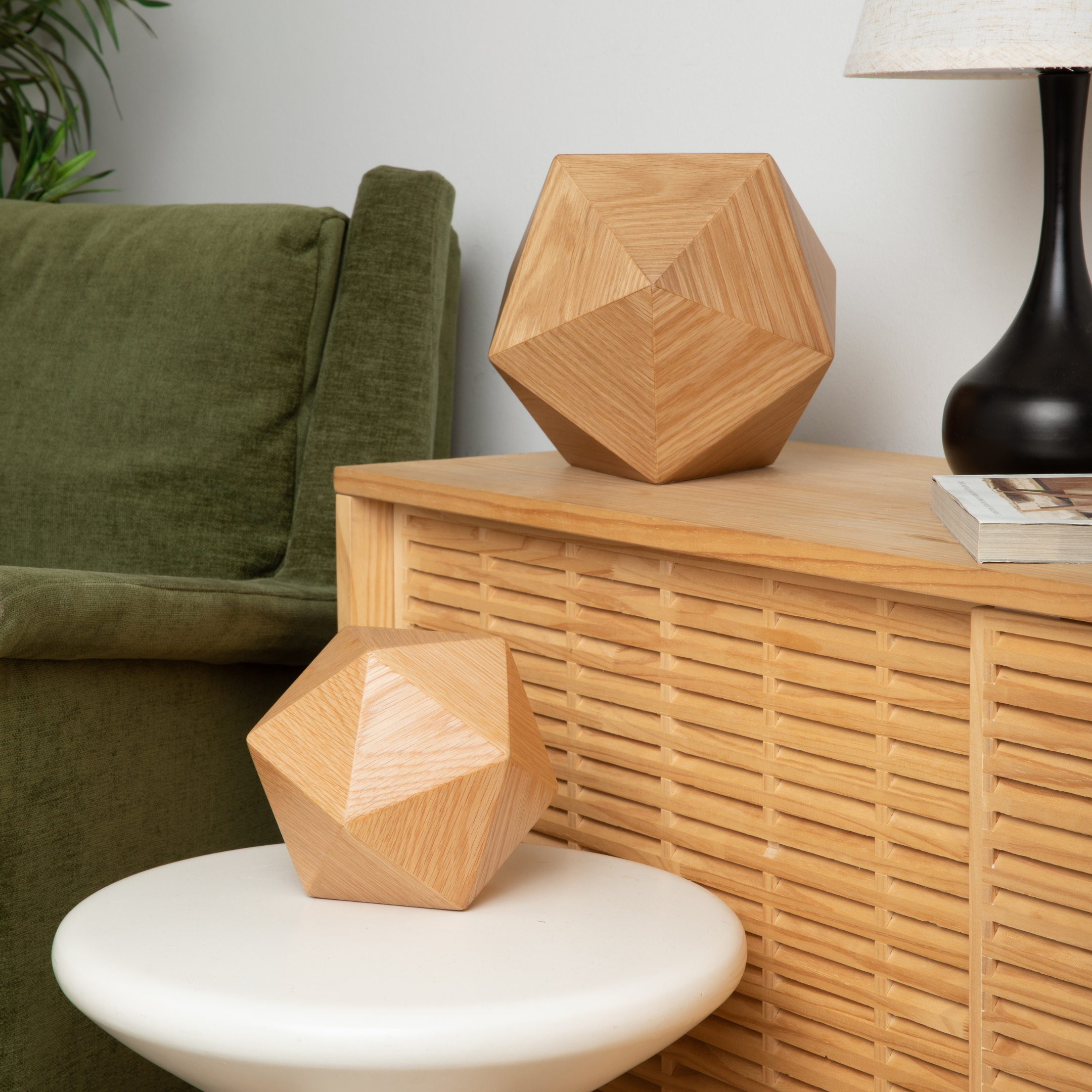 The Bleecker Urn in Oak