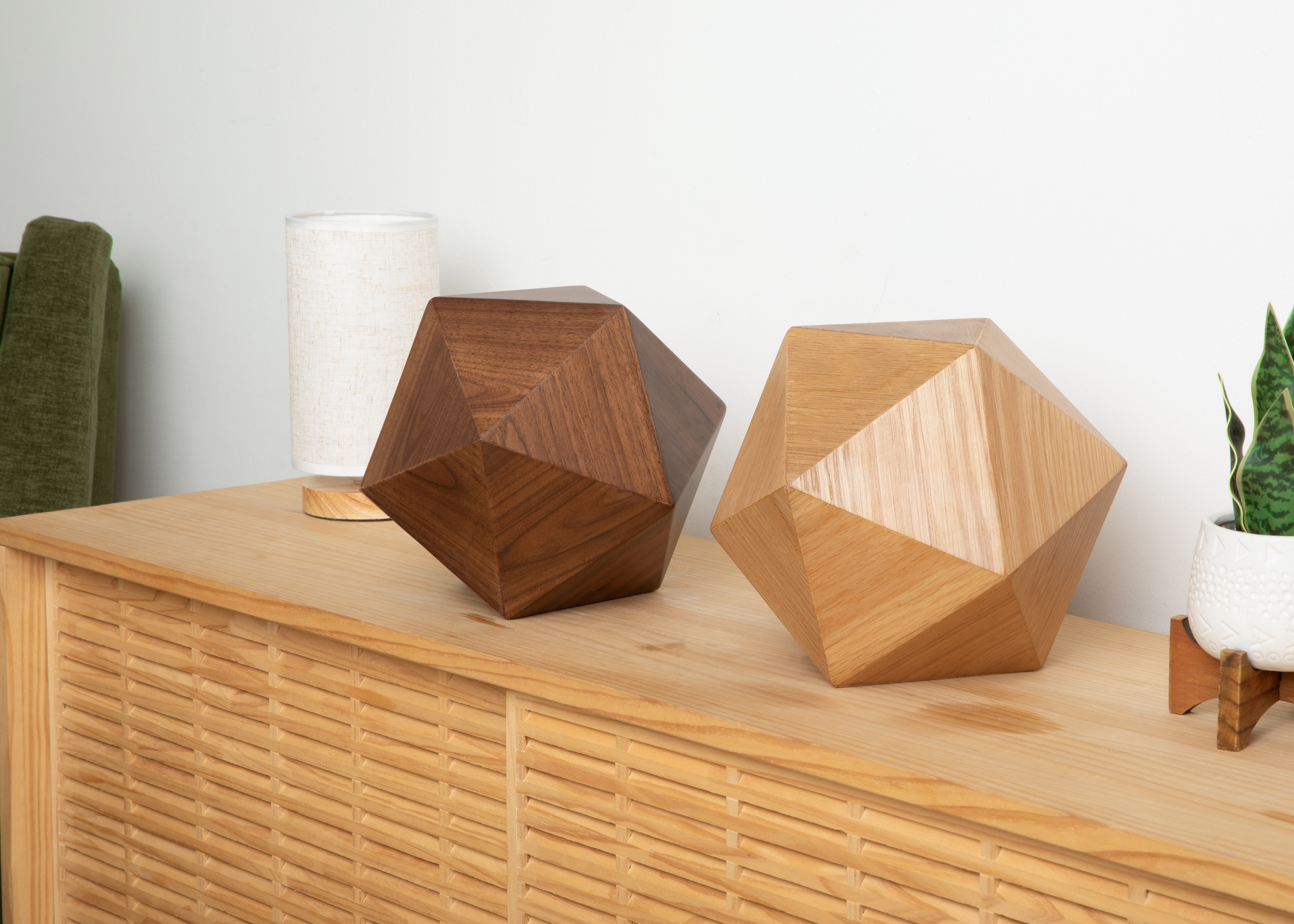 The Bleecker Urn in Oak