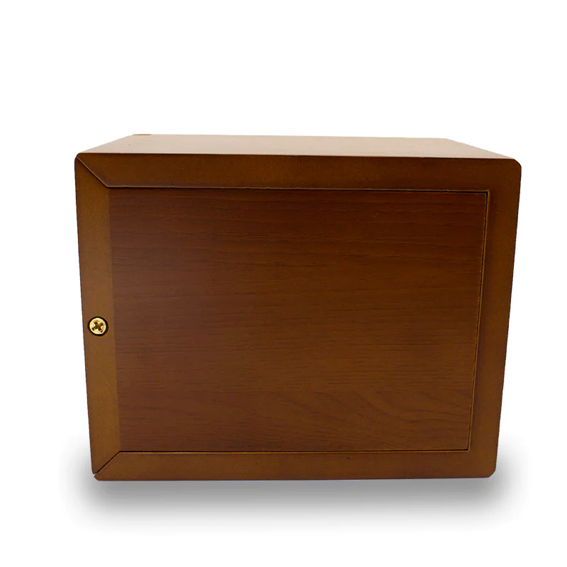 The Duke Picture Frame Pet Urn in Cherry
