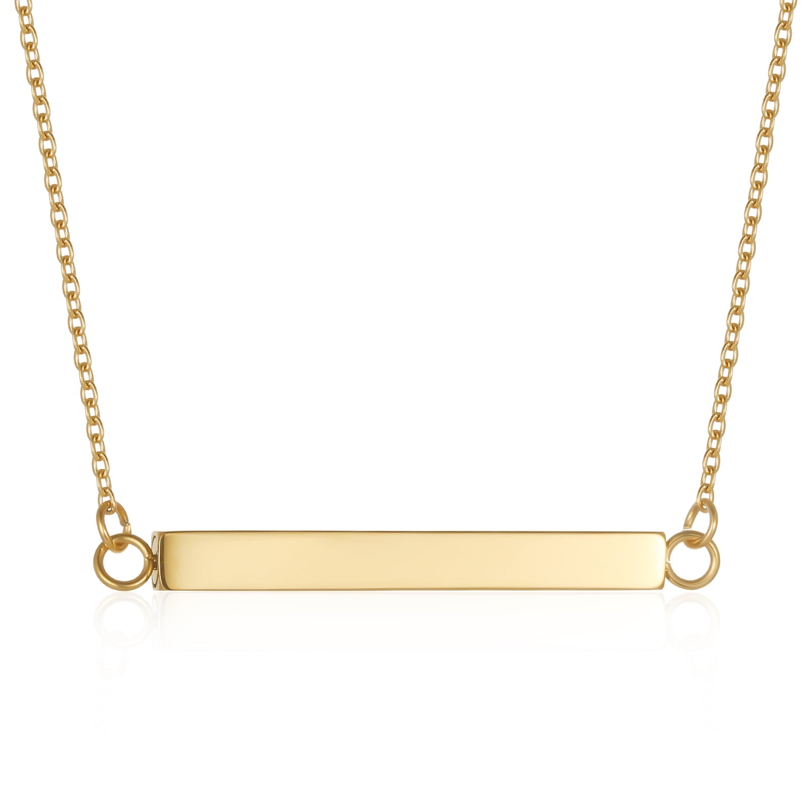 The Horizontal Bar Cremation Necklace