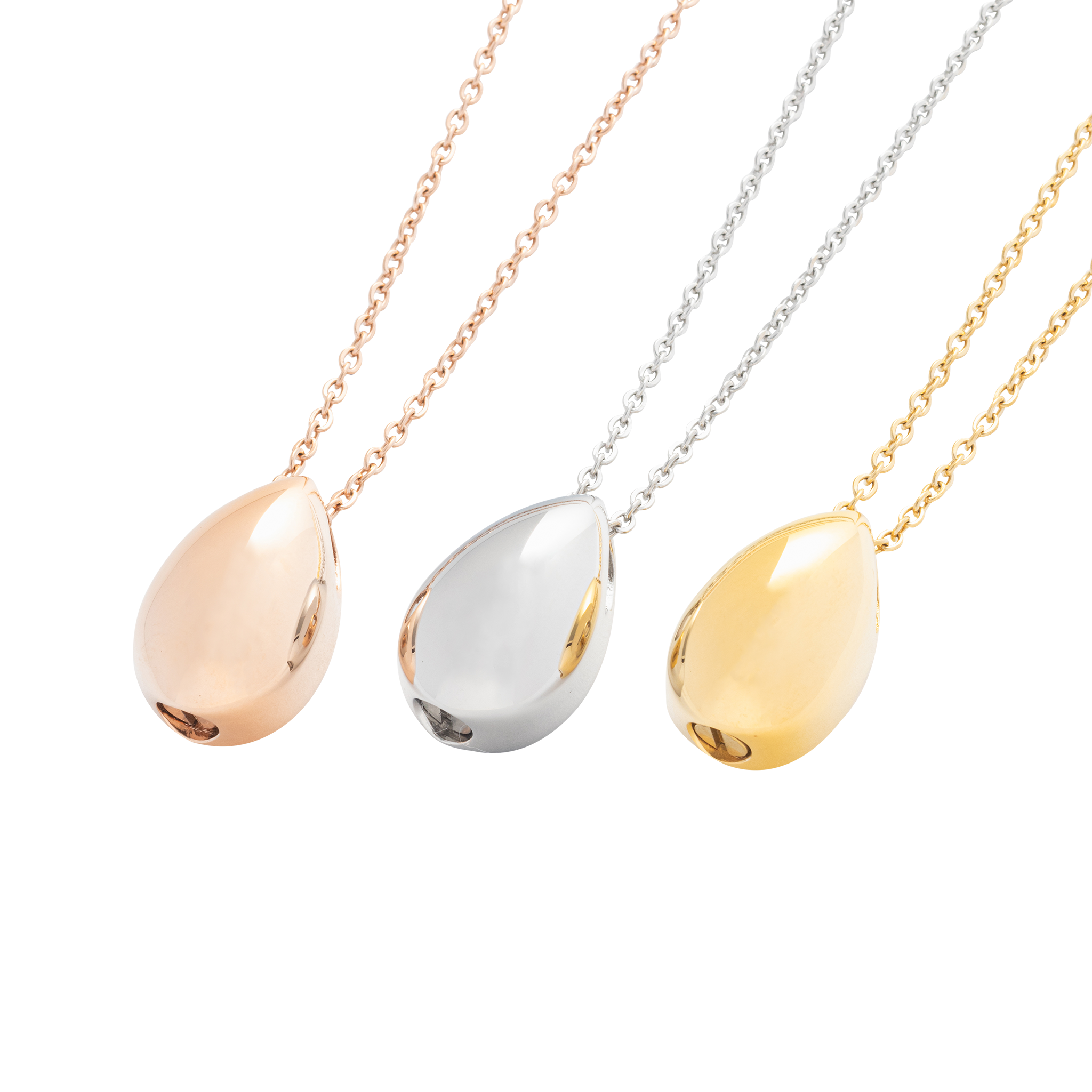 The Hepburn Teardrop Cremation Necklace