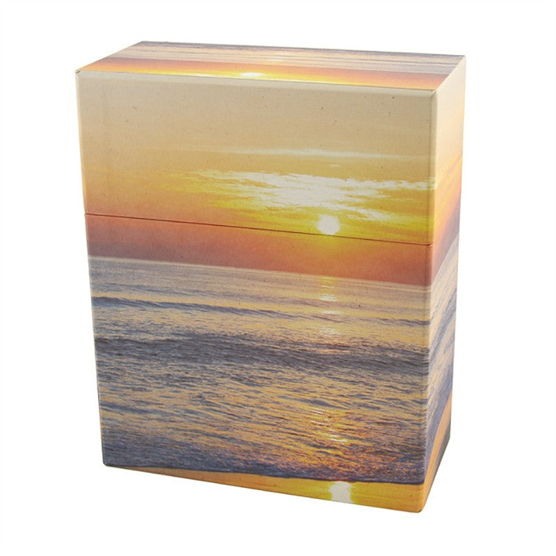The Sunset Scattering Urn