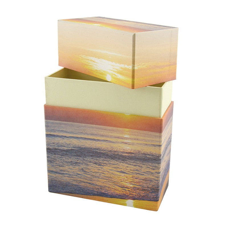 The Sunset Scattering Urn