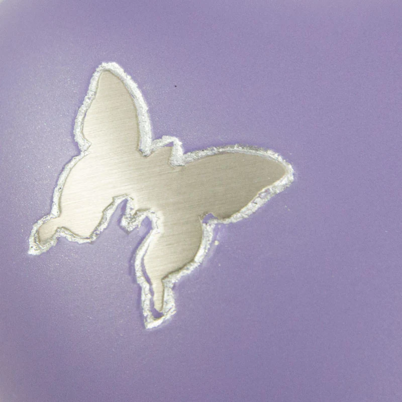 The Linley Butterfly Urn in Purple