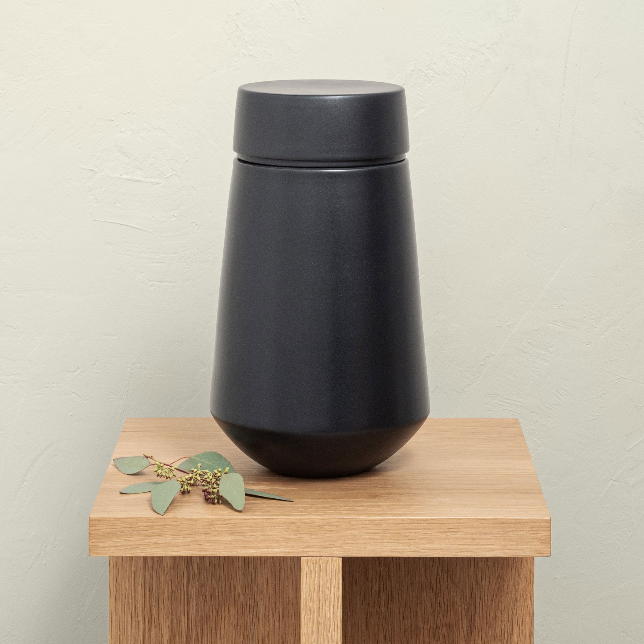 The Aegis Urn in Black