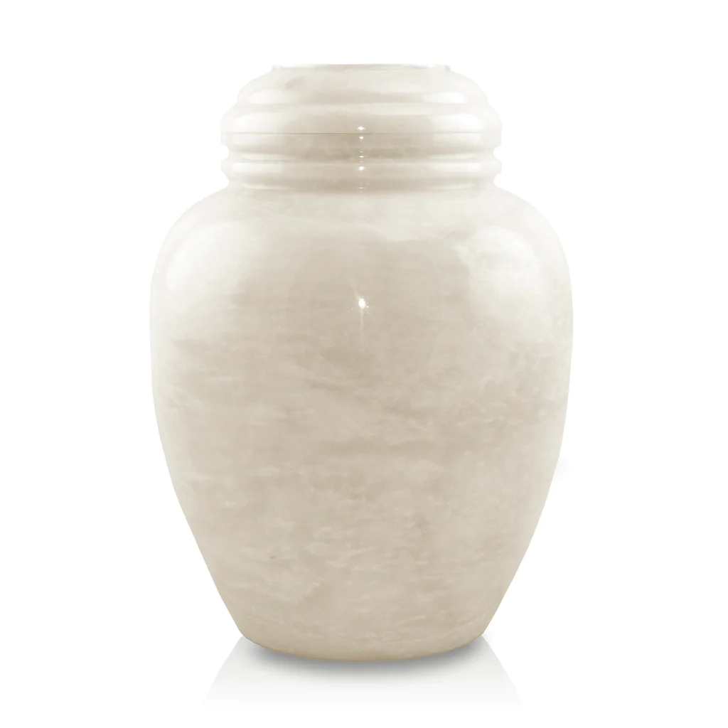 The Willow Urn in White Marble