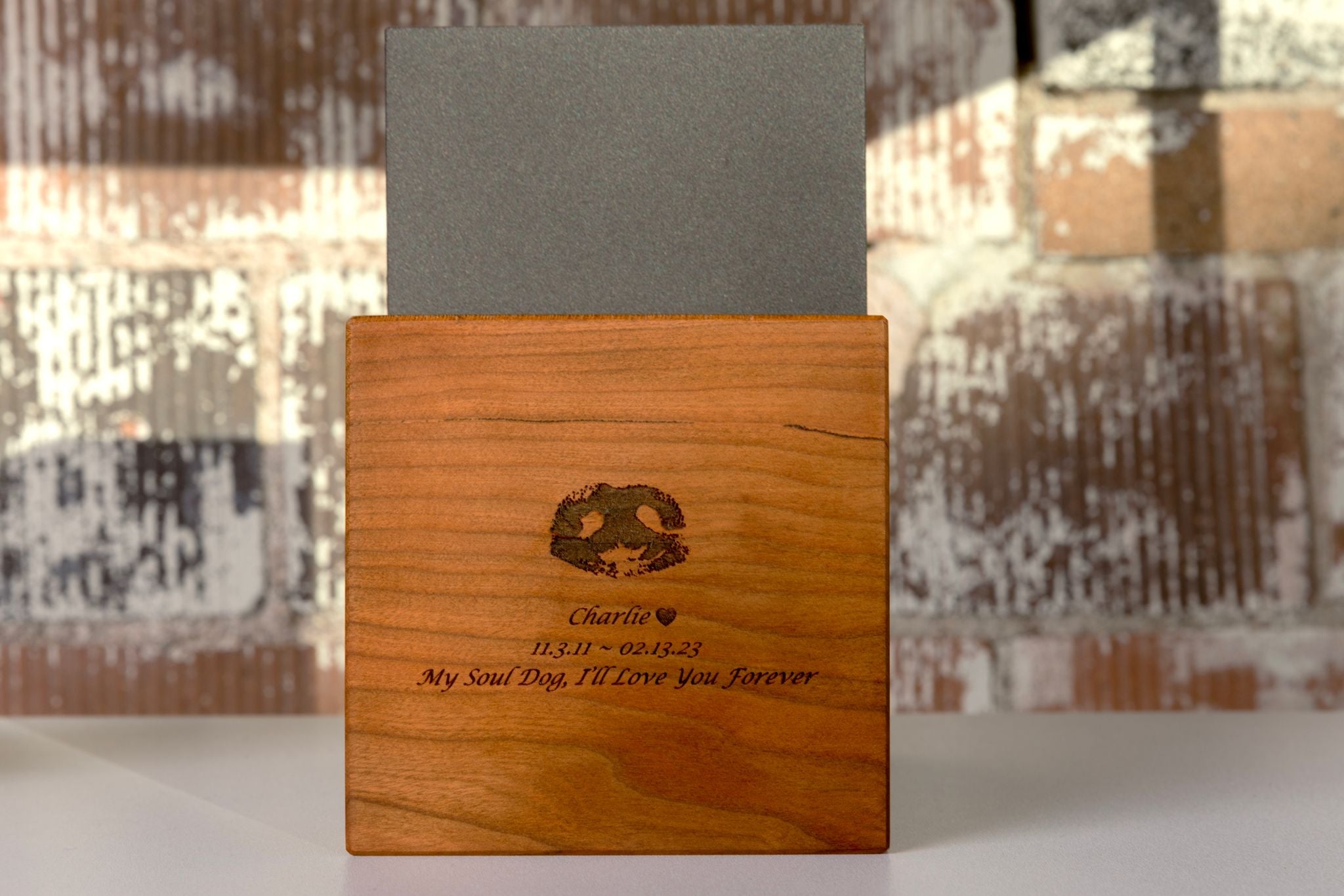 The Lenox Urn in Cherry