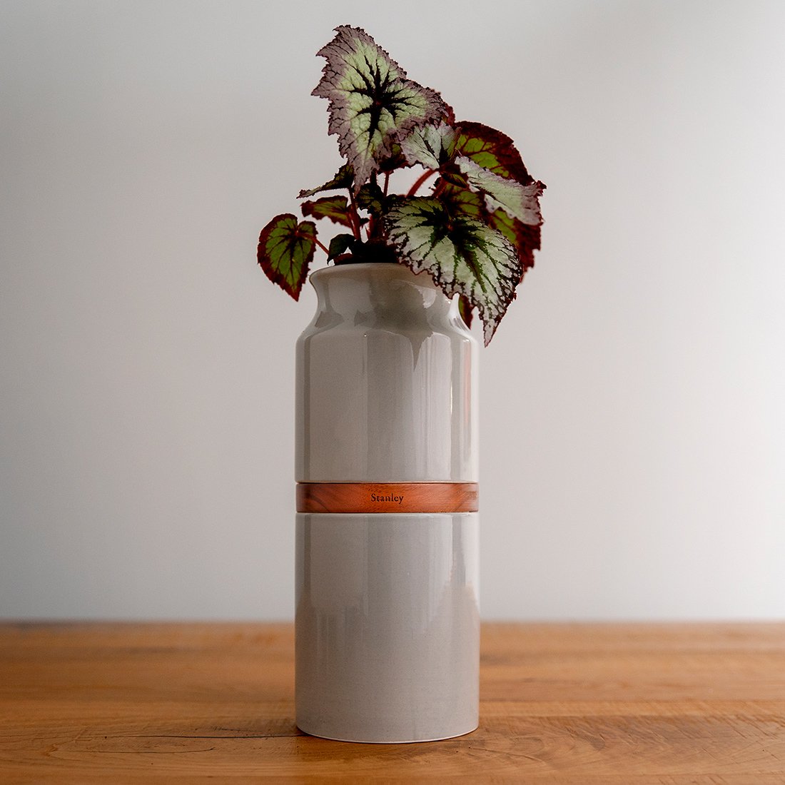 The Vega Vase Urn in Grey