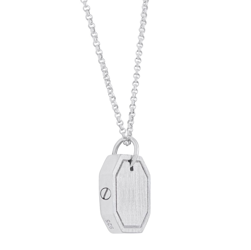 The Octagon Cremation Necklace