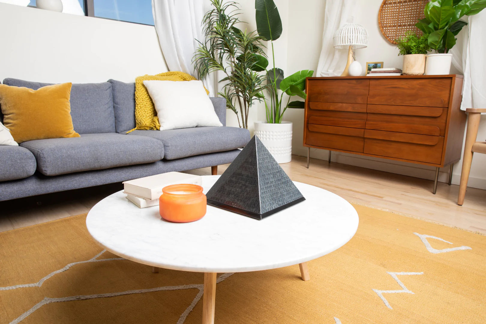 The Pyramid in Vibrant Multicolor