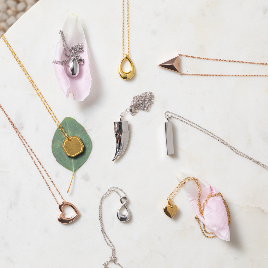 The Pyramid Cremation Necklace