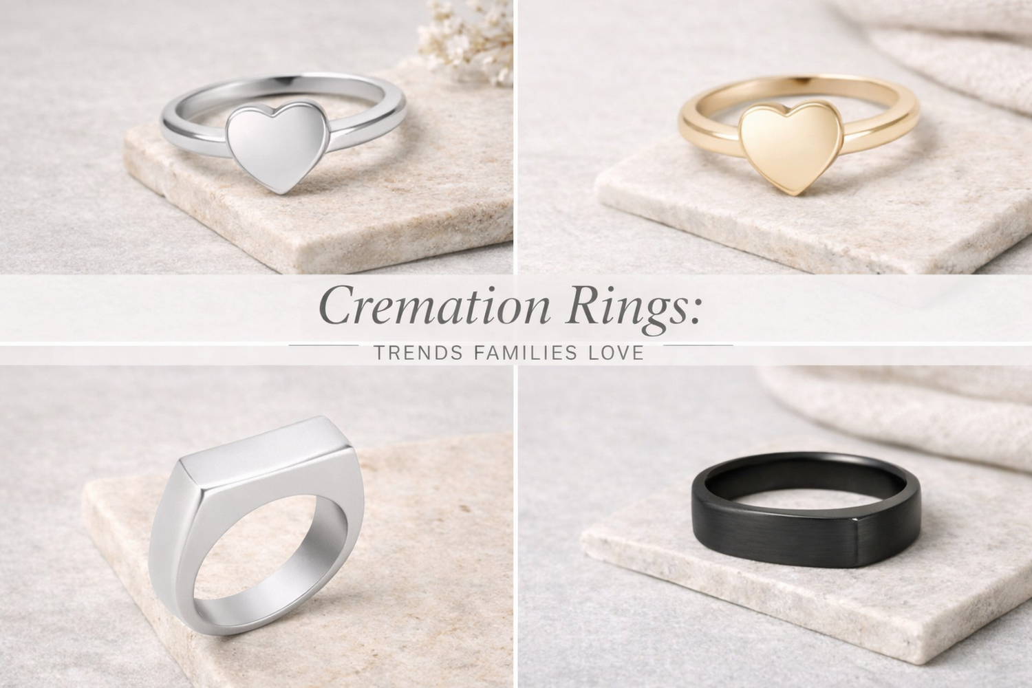 Cremation Rings: Trends Families Love