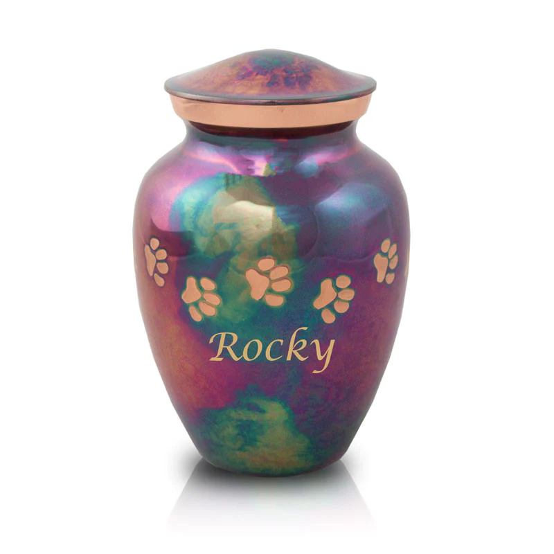 The Charlie Raku Pet Urn - Pet Cremation Urn – Oaktree Memorials