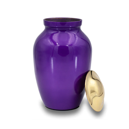 The Clark Urn in Purple