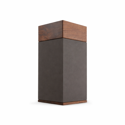 The Lenox Urn in Black Walnut
