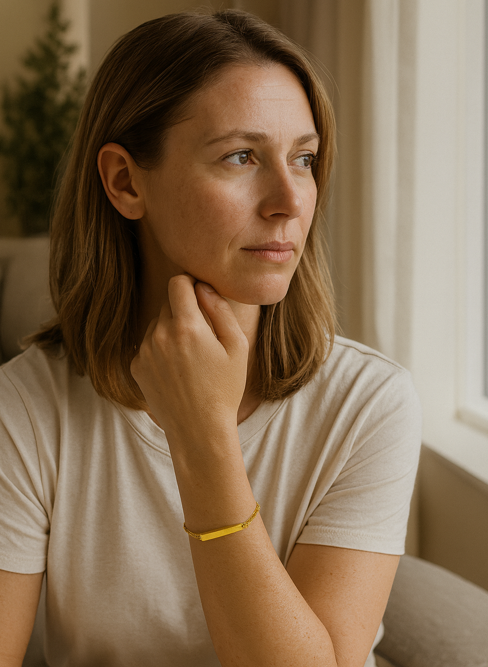 The Bar Cremation Bracelet