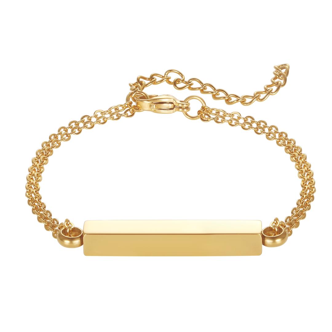 The Bar Cremation Bracelet