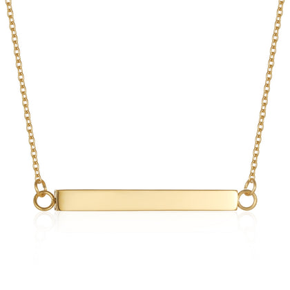 The Horizontal Bar Cremation Necklace