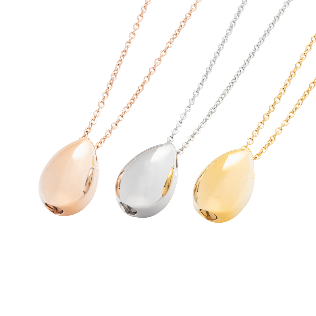The Hepburn Teardrop Cremation Necklace