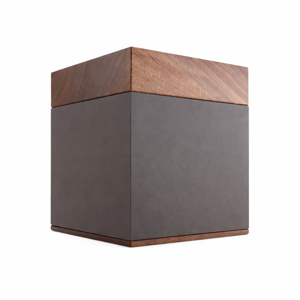 The Lenox Urn in Black Walnut