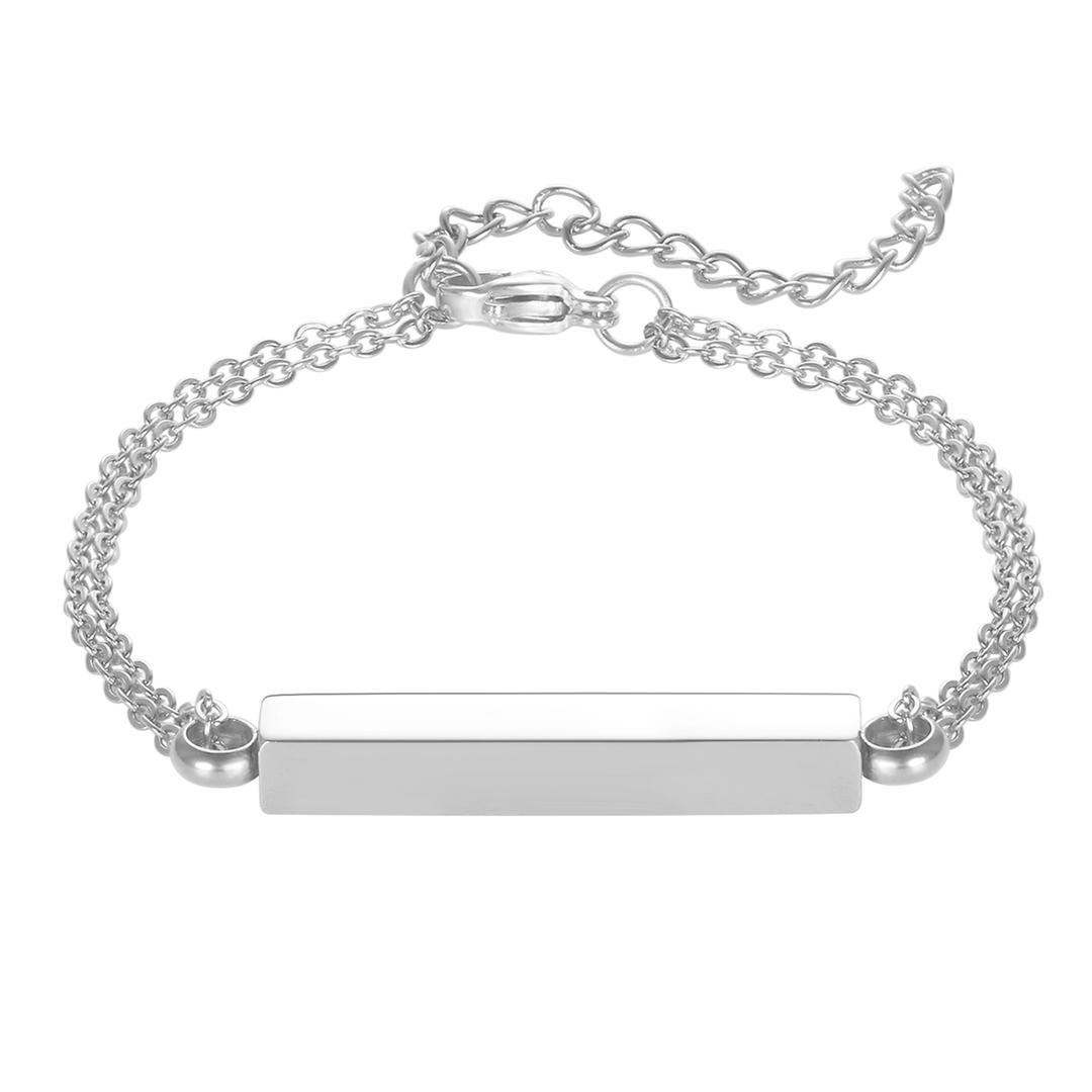 The Bar Cremation Bracelet