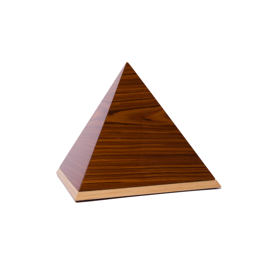 The Pyramid in Warm Brown