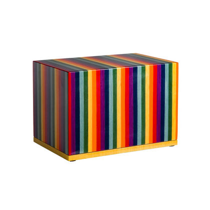 The Hudson Urn in Vibrant Multicolor