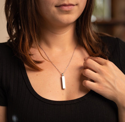 The Bar Cremation Necklace