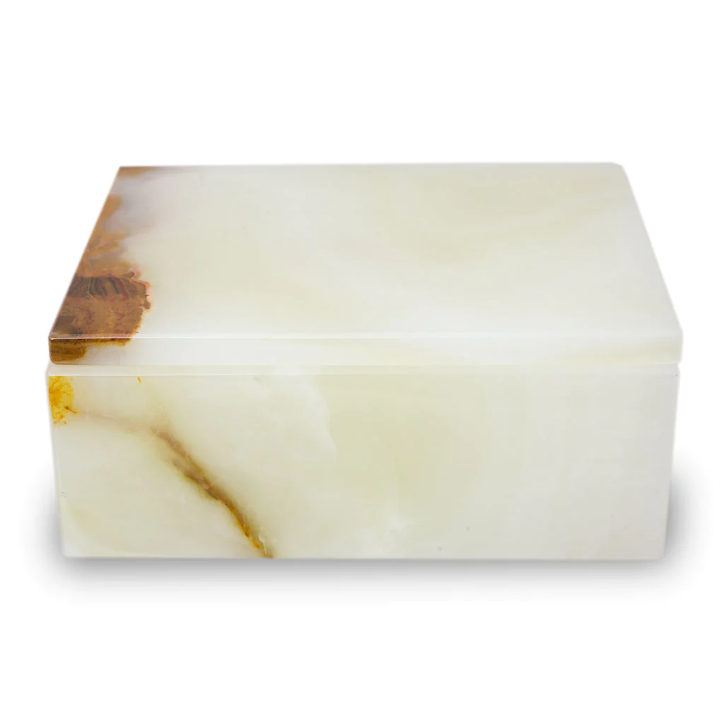 The Wesley in Striped Marble Keepsake Urn