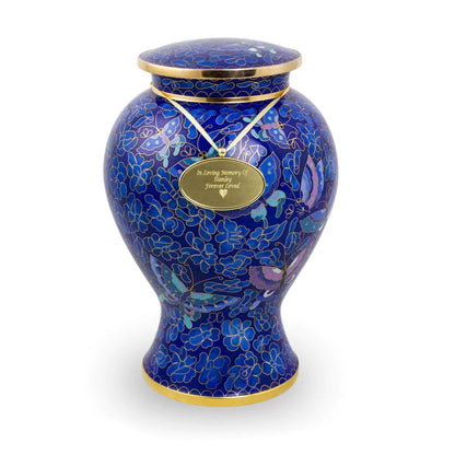 The Butterfly Cloisonné Urn