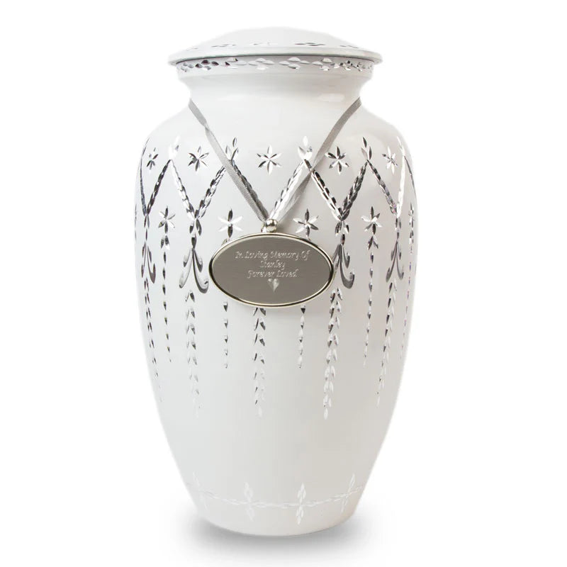 The Ames Urn in White