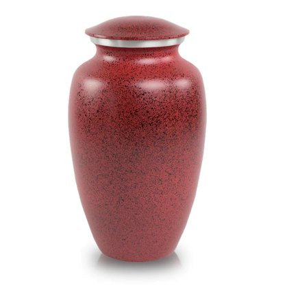 The Clayton Urn in Red