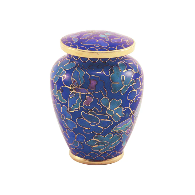 The Butterfly Cloisonné Urn