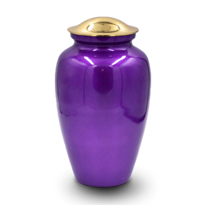 The Clayton Urn in Purple