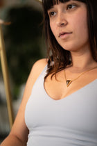 The Pyramid Cremation Necklace