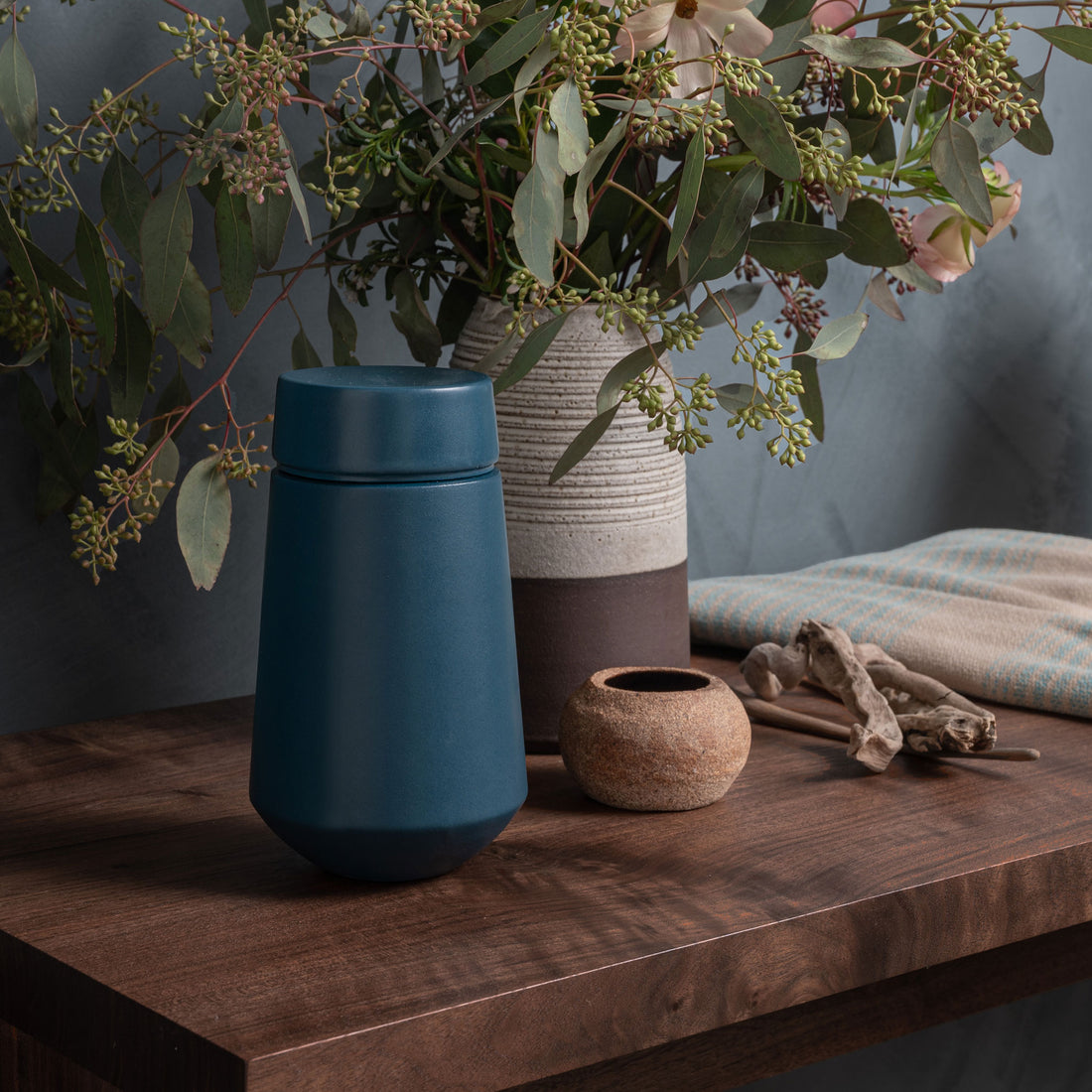 The Aegis Urn in Blue