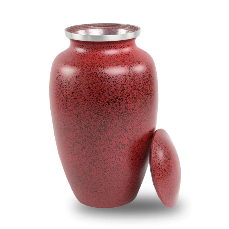 The Clayton Urn in Red