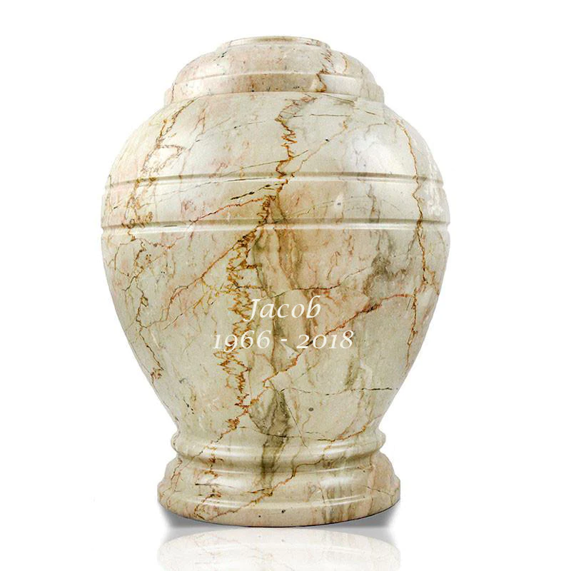 The Willow Urn in Speckled Marble