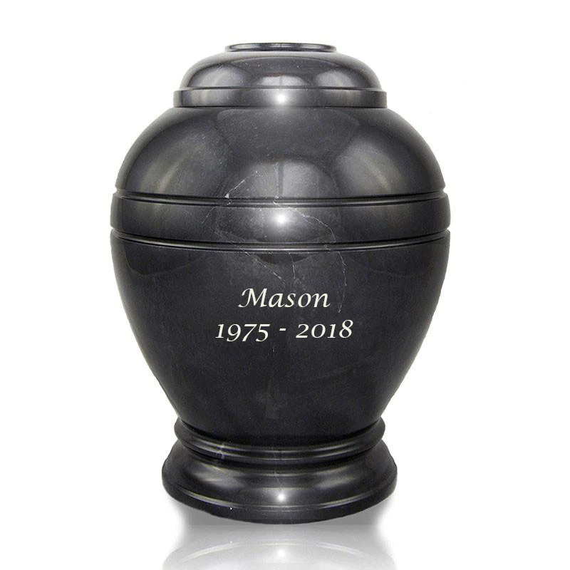 The Willow Urn in Black Marble