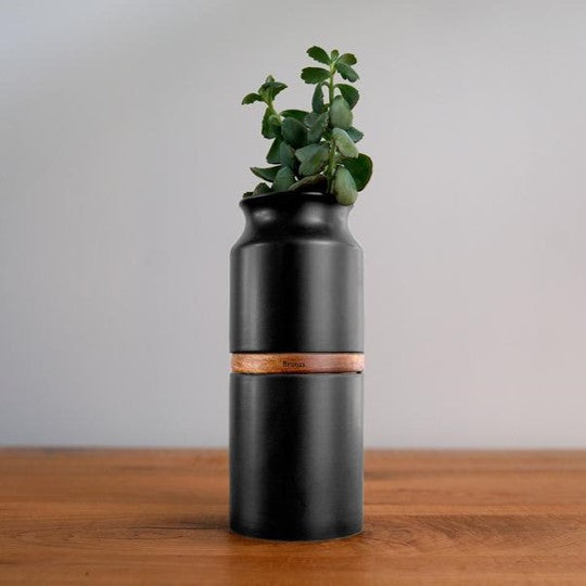 The Vega Vase Urn in Black