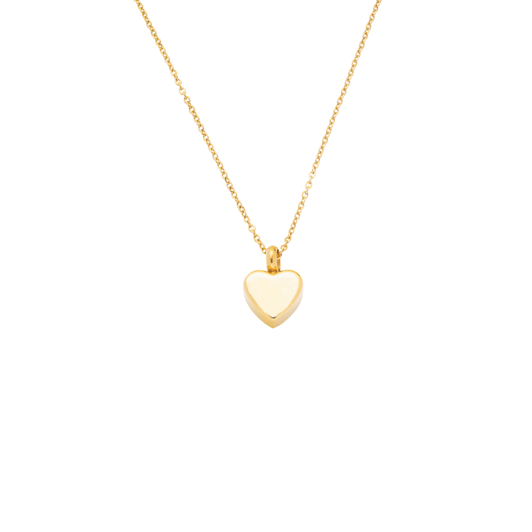 Gold Charm Necklace for Her With 2 Charm Holder Stations | Oval Rolo Link,  Personalized Necklace | Wellesley Row