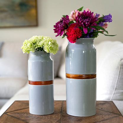 The Vega Vase Urn in Grey