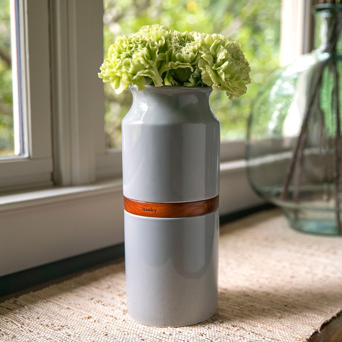 The Vega Vase Urn in Grey