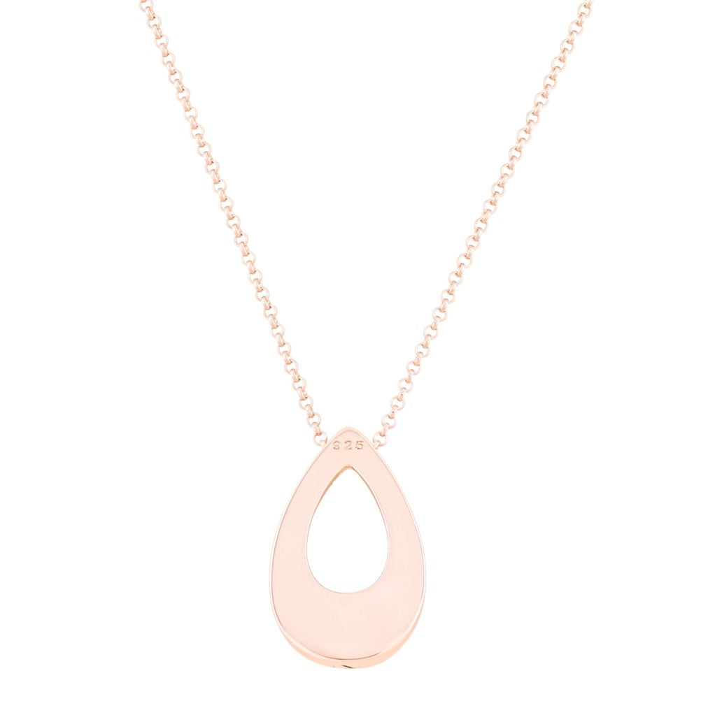 The Hollow Teardrop Cremation Necklace