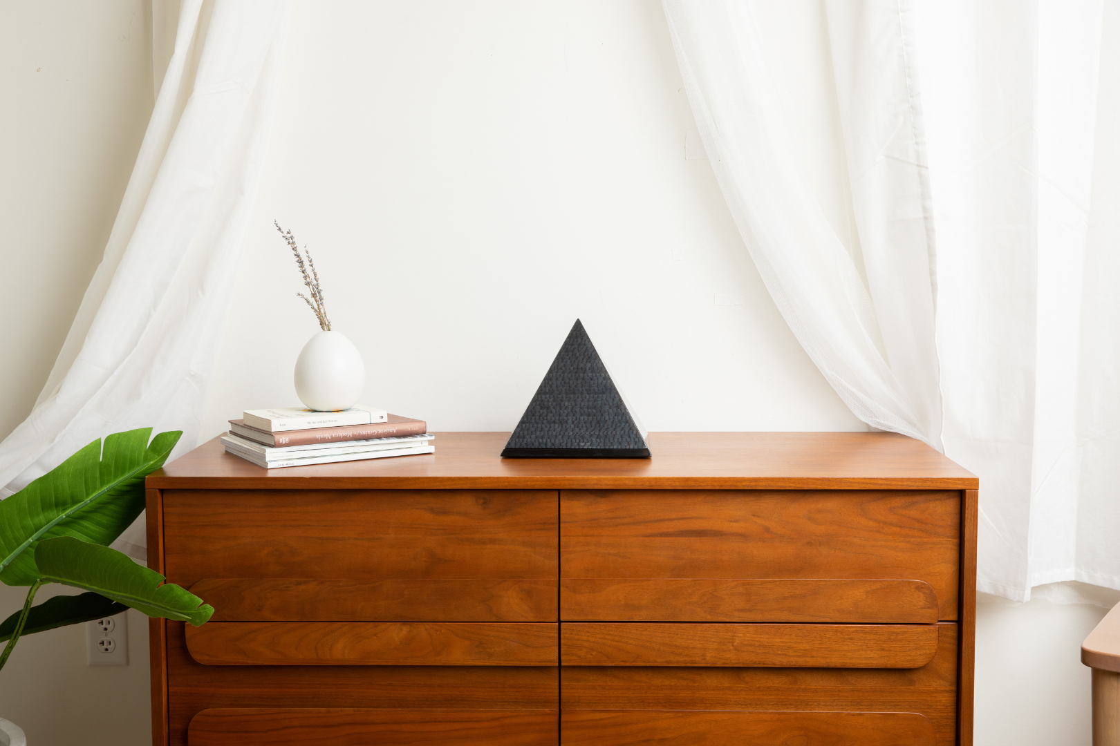 The Pyramid Urn in Navy