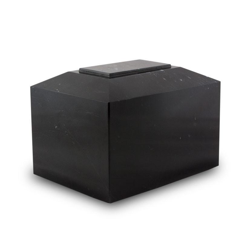 The Wesley Urn in Black Marble